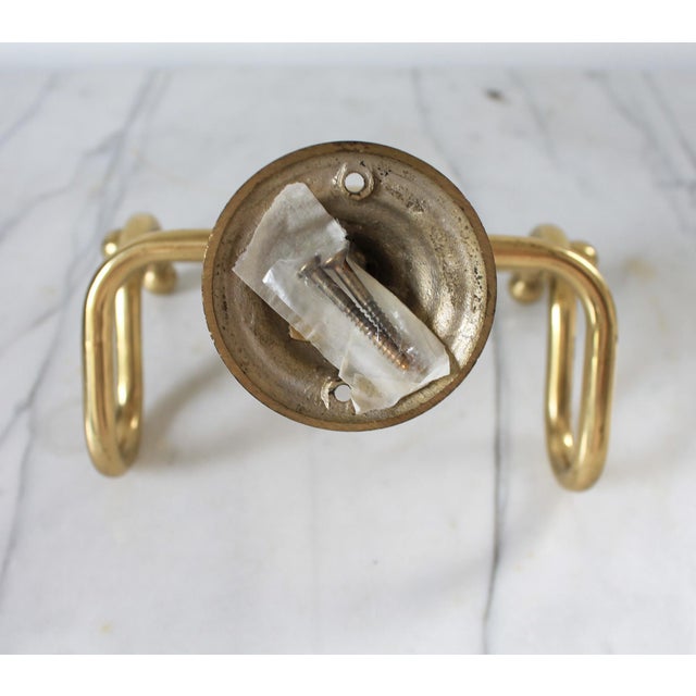 Vintage Brass Toilet Paper Holder For Sale In Milwaukee - Image 6 of 8