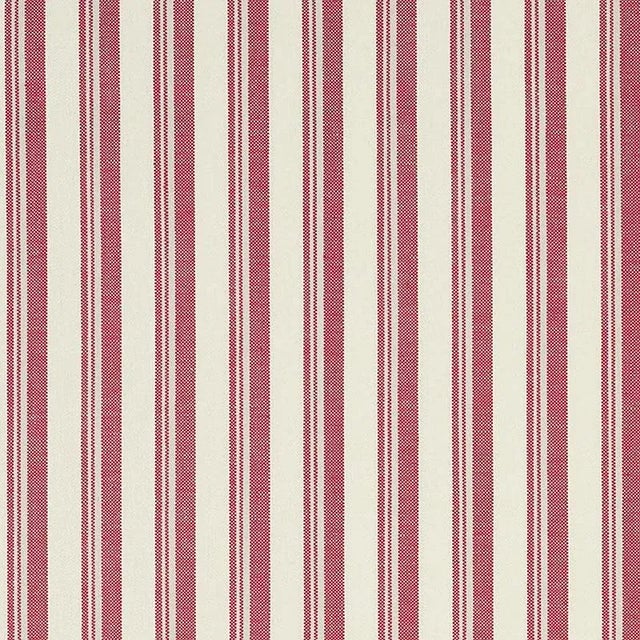 Farmhouse Sample - Schumacher X Miles Redd Capri Fabric in Red & White For Sale - Image 3 of 3