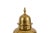 Mid-Century Modern 14" Brass Ginger Jar Mid-Century Modern Hollywood Regency For Sale - Image 3 of 5