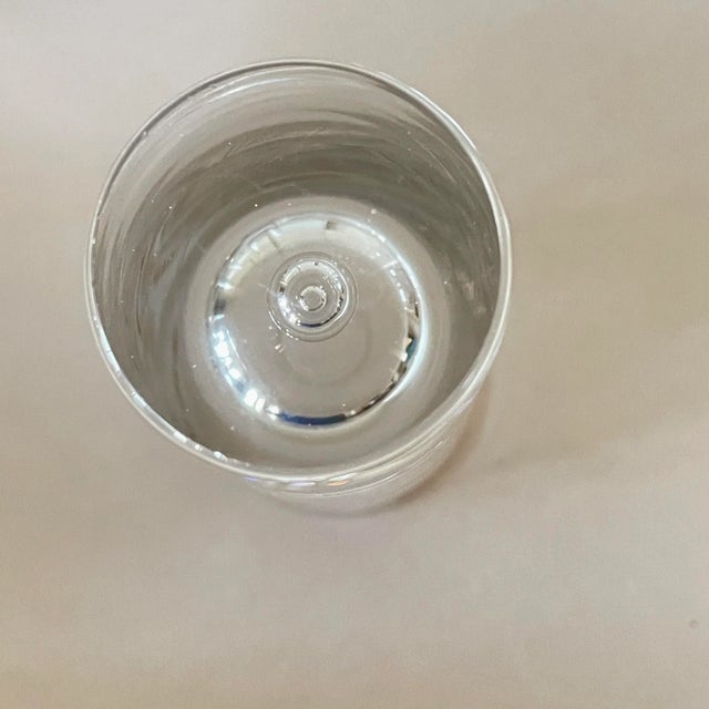 Vicke Lindstrand 1970s Mid-Century Modern Kosta Boda Pippi Cordial Bubble Base Glass For Sale - Image 4 of 9