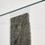 1980s Glass and Slate Stone Console Table, 1980s For Sale - Image 5 of 12
