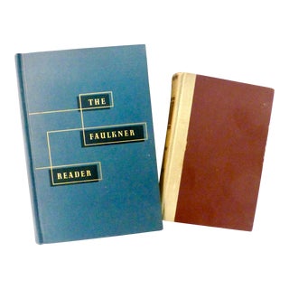 Vintage William Faulkner Books - Set of 2 For Sale