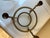 French Provincial Antique 19th Century French Gilt Brass & Glass Centerpiece Candelabra Bowl For Sale - Image 3 of 5