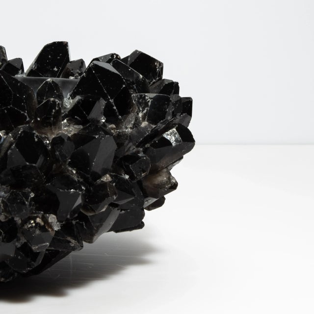 2020s Classic Medium Bowl in Black Quartz For Sale - Image 5 of 7