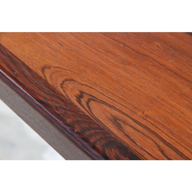 Vintage Rosewood Coffee Table by B.C. Vejle, Denmark, 1960s For Sale - Image 12 of 16