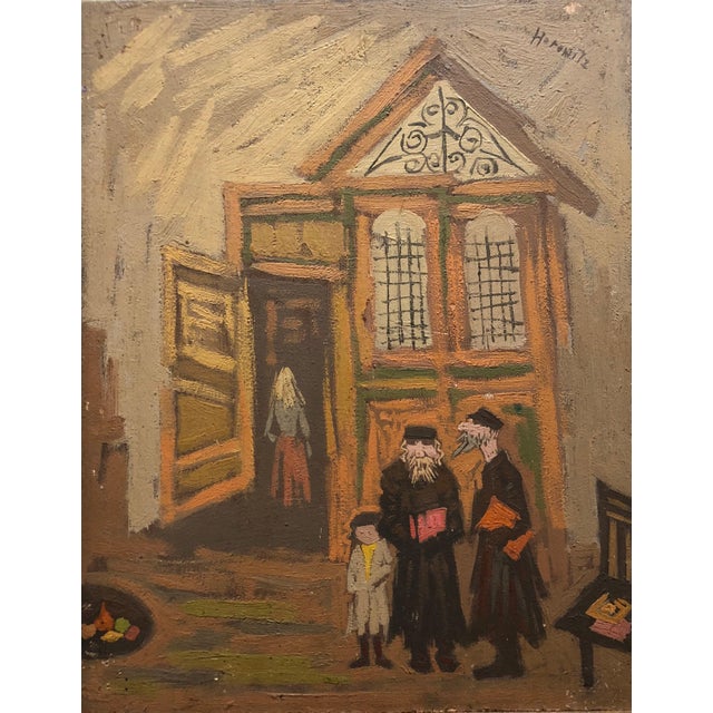 Peter Horowitz, painter, born 1922, Poland. Lived in Hod Hasharon in Israel. Studied at the Art Academy, Krakow. died in...