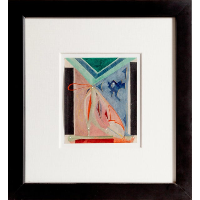 Artist: Eduardo Arranz-Bravo, Spanish (1941 - ) Title: Astros Bravos V Year: circa 1990 Medium: Watercolor on paper,...