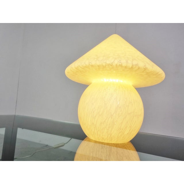 1970s Vintage Mushroom Table Lamp, 1970s For Sale - Image 5 of 9