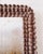 Pinecone Frame Mirror, Tramp Art Style With Antique Glass For Sale - Image 4 of 7