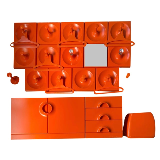 Mid-Century Space Age Quadro Set by Jürgen Lange for Schönbuch, Germany, 1960s, Set of 30 For Sale