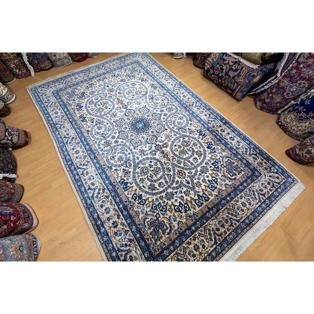 Vintage Nain Rug in Double Knot Wool For Sale - Image 18 of 18