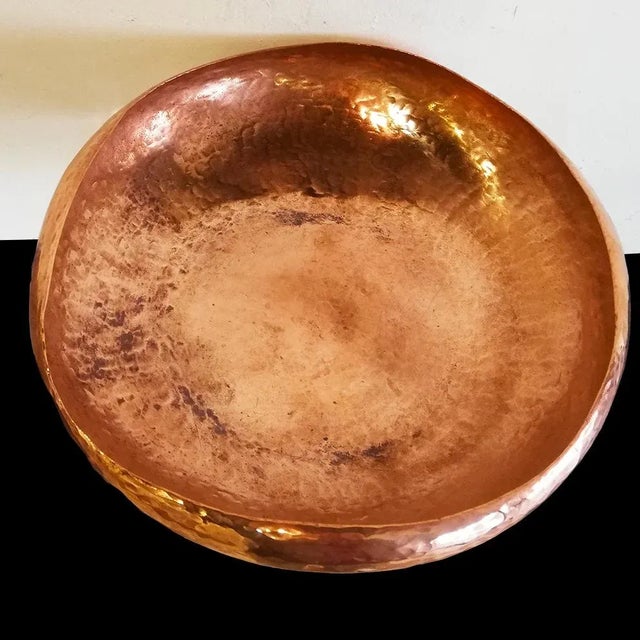 1960s Mid-Century Brass Bowl by Mario Pinton for Ateliers des Orfevres For Sale - Image 5 of 12