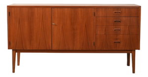 Scandinavian Teak Sideboard, 1960s