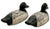 Nice Original Pair of Antique American Primitive Hand Carved & Painted Wood Duck Hunters Working Decoys Circa 1920s For Sale In Boston - Image 6 of 18