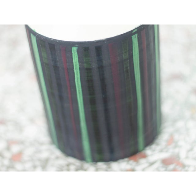 Ettore Sottsass Small Ceramic Vase by Ettore Sottsass for Bitossi For Sale - Image 4 of 13