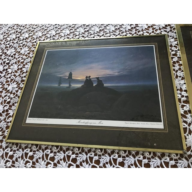 Framed Prints after Caspar David Friedrich, 1970s, Set of 3 For Sale - Image 9 of 18