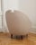 Wood 1950s Italian Federico Munari Upholstered Curved Lounge Chair For Sale - Image 7 of 10