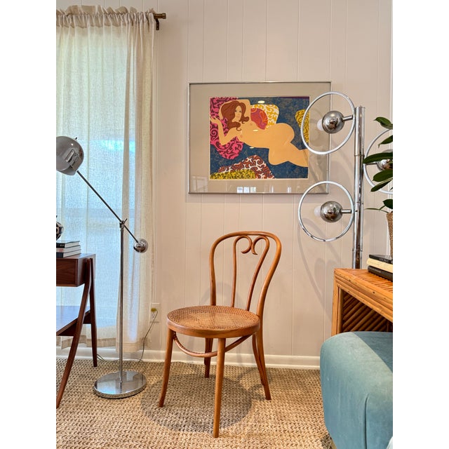 Wood Vintage Bentwood Thonet “Sweetheart” Chair, Circa 1950s, Made in Romania For Sale - Image 7 of 10