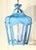 Exquisite Vintage Verdigris Hand -Forge Iron Hanging Lantern For Sale - Image 16 of 18