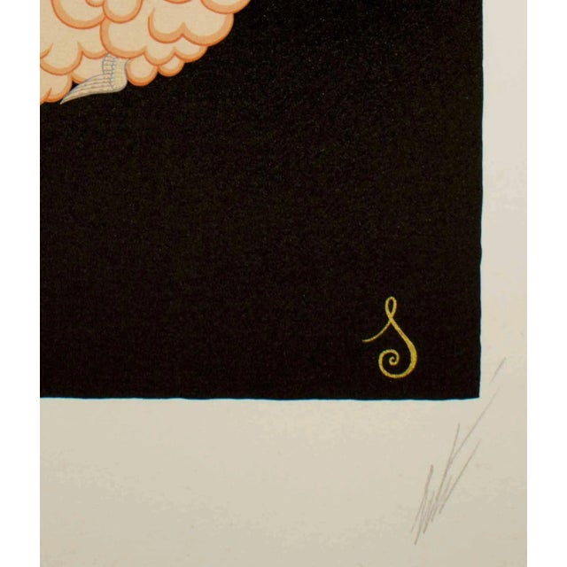 Hand signed and numbered. Limited edition of 350 prints. from the suite "Alphabet". Excellent condition....