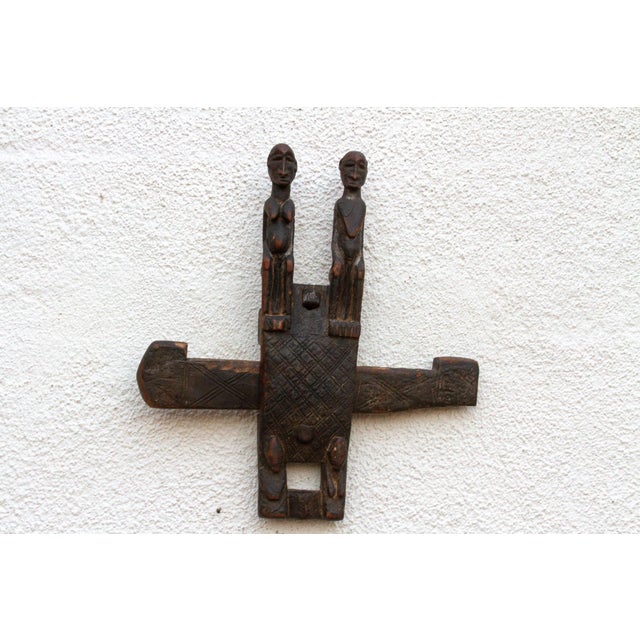 Baule Spirit Guardians Antique Door Lock For Sale - Image 4 of 7