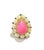 Bochic Capri Vintage Pink Opal & White Opal Ring, 18K Gold & Silver For Sale In New York - Image 6 of 8
