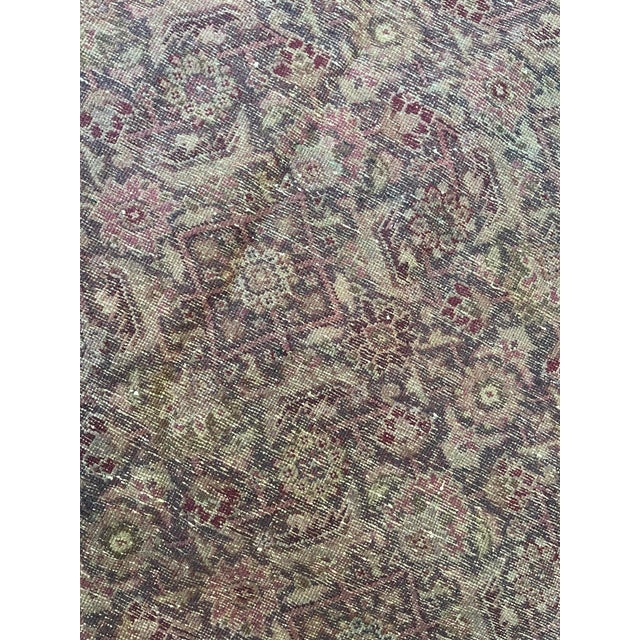 Persian Antique Agra Runner , 2'6" X 10'9" For Sale - Image 3 of 6