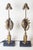 Hollywood Regency Seashell Shape Table Lamp with Granite by Maison Charles, Paris, 1960s, Set of 2 For Sale - Image 14 of 17