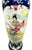 Beautiful vintage Chinese cloisonné enamel baluster vase featuring colorful celestial maiden or Feitian/Apsara-style...