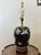 Eastern-inspired ceramic lamp with playful hand-painted storytelling all around. A 19702 interpretation of "Family Noire",...