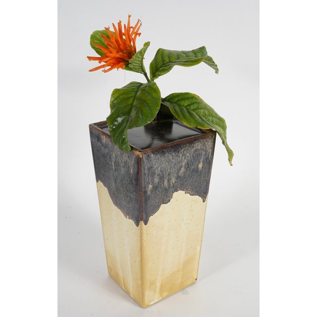 Diane Love for Mikasa Japanese Ceramic Vase For Sale - Image 4 of 6