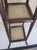 Vintage Burnt Bamboo 3-Tier Plant Stand For Sale - Image 4 of 9
