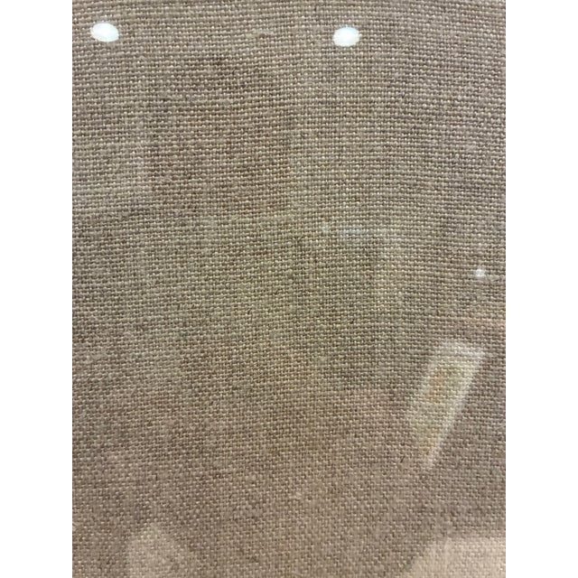 Islamic Trowbridge Gold & Silver Metallic Embroidered Linen Floral Medallion, 2006 For Sale - Image 3 of 7