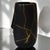 Black Face Vase with Kintsugi by Myriam Greff For Sale - Image 4 of 6