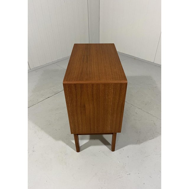 Brown Danish Teak Chest of Drawers, 1960s For Sale - Image 8 of 14