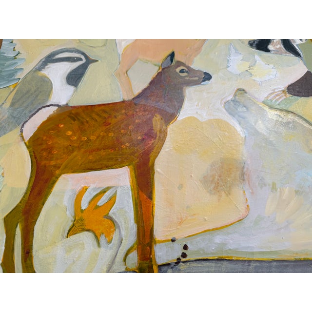 "Echoes of Yellowstone" a Sweet Painting by LWren Walraven For Sale - Image 9 of 10