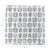 Bougie Diamonds Ice Cotton Sateen Cocktail Napkins, Set of 12 For Sale - Image 4 of 6