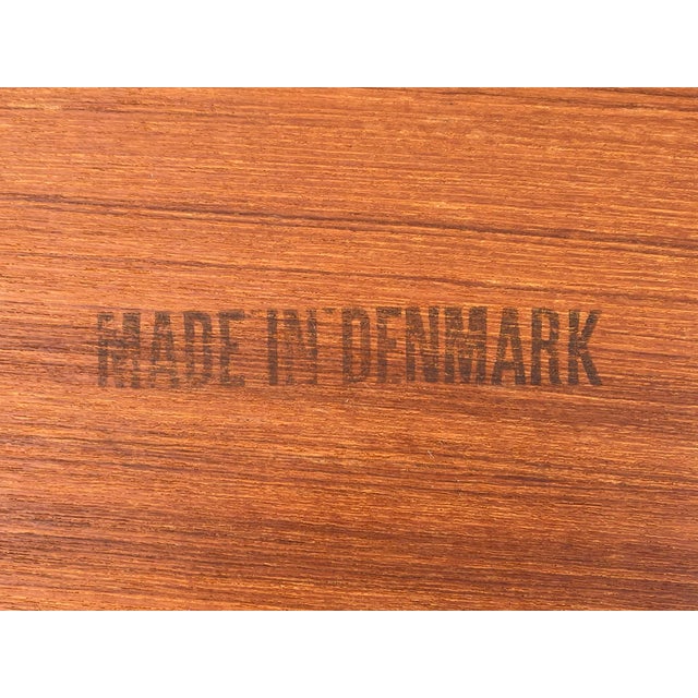 Kai Kristiansen Mid Century Danish Modern Teak Tables - A Pair For Sale - Image 11 of 11