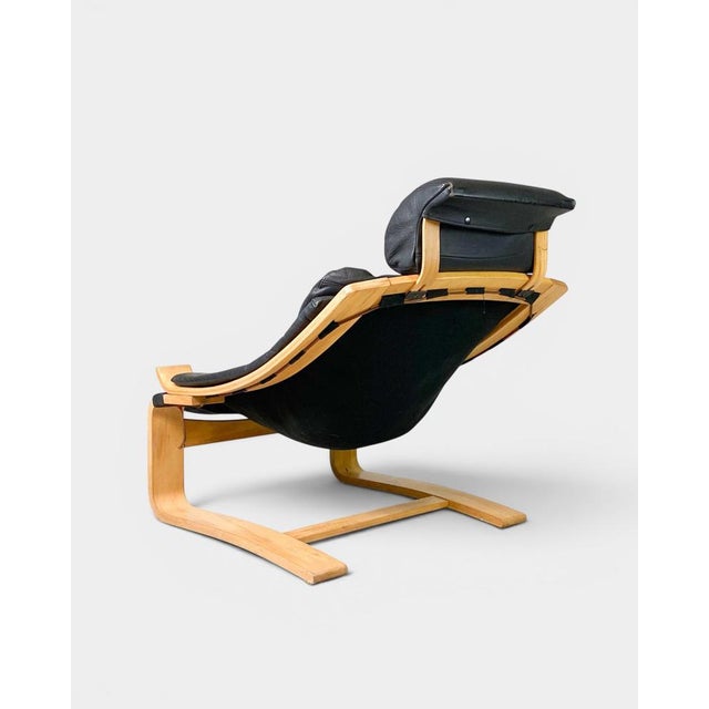 Mid-Century Modern Kroken Lounge Chair by Åke Fribyter for Nelo Möbler, 1970s For Sale - Image 3 of 8