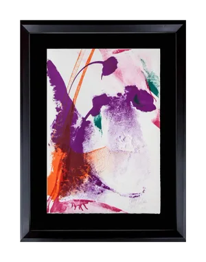 Modern Paul Jenkins Lithograph Original - Hand Signed- Vélin D’Rives +Framing