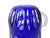 Vintage Nachtmann Traube Cobalt Blue Cut to Clear Punch Cup Grape Design Euc For Sale In Phoenix - Image 6 of 12
