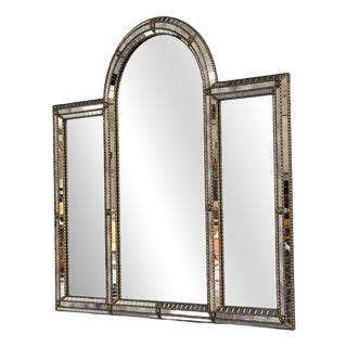 Large Spanish Mosaic Mirror, 1980s For Sale