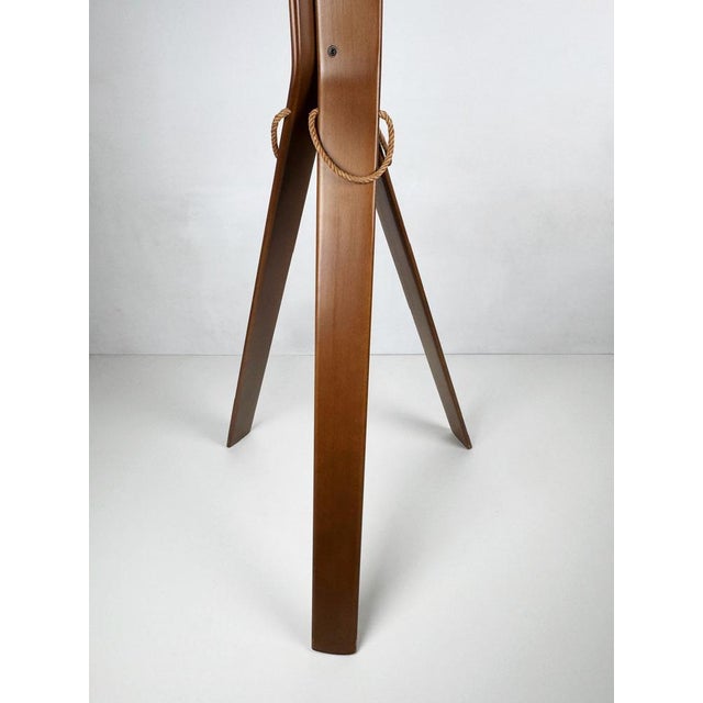 Tripod Coat Rack by Giovanni Offredi for Crassevia, 1970s For Sale - Image 6 of 9