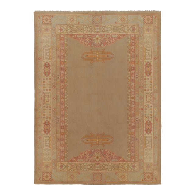 Antique Amritsar Rug With Egyptian Architectural Borders - Rug & Kilim For Sale