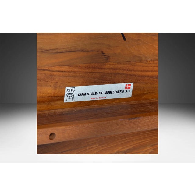 Brown Mid-Century Danish Teak Side End Table Tarm Stole Mobelfabrik A/S For Sale - Image 8 of 9