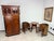 Viennese Secession Geometric Leather Tub Armchairs from Josef Hoffmann, 1905, Set of 2 For Sale - Image 3 of 15