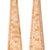 An impressive pair of large decorative tessellated stone obelisks, dating to the third quarter of the 20th century. Each...