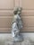 Late 20th Century Neoclassical Cast Stone Putto With Grapes Garden Statue For Sale - Image 9 of 11