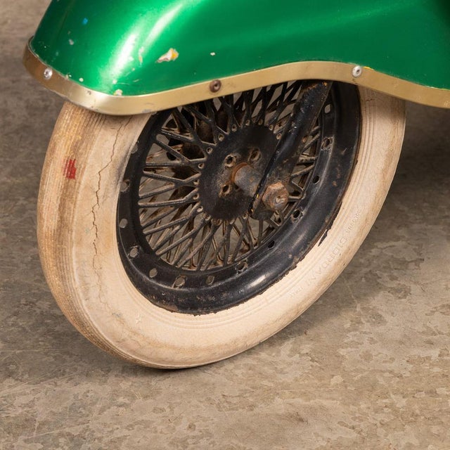 Vintage Italian Ride on Vespa for Children, 1960 For Sale - Image 10 of 18