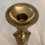 Metal Castilian Brass Candlestick Holders - A Pair For Sale - Image 7 of 11